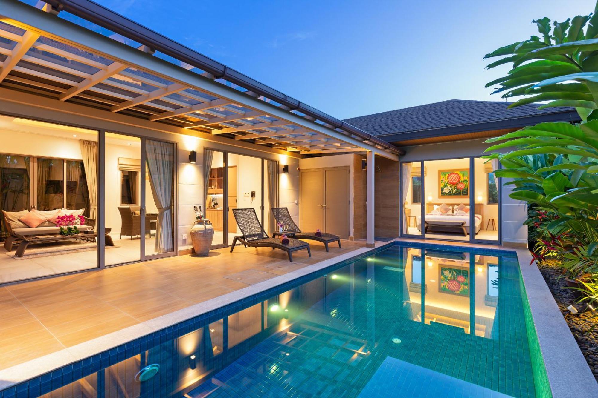 Private Resort Boutique Villa Dalaa 5 With Eco Pool, Near Strand Kamala Exterior foto